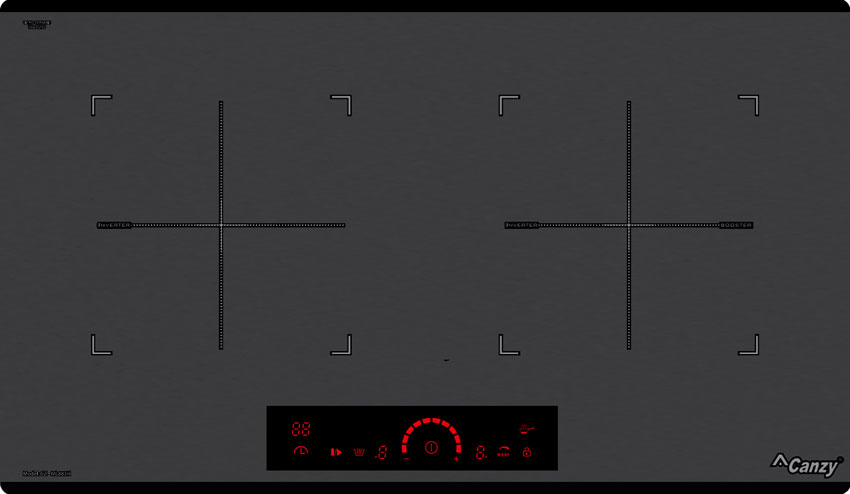 Bếp điện từ đôi Canzy CZ-ML883H