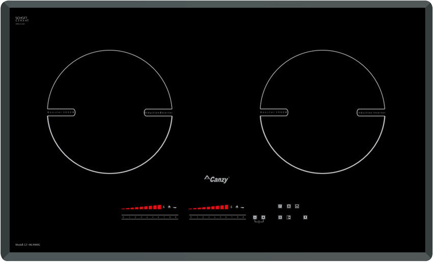 Bếp điện từ đôi Canzy CZ ML9989G