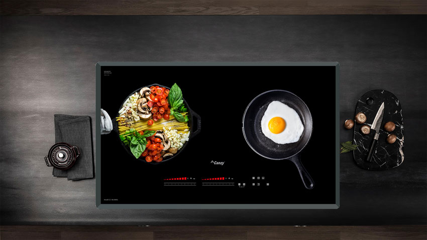 Bếp điện từ đôi Canzy CZ ML9989G
