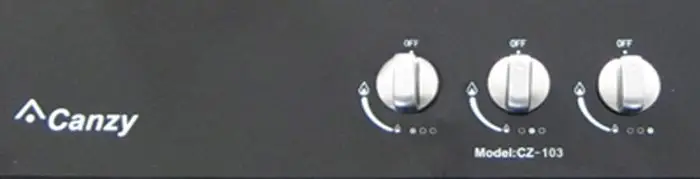 Bếp gas âm 3 bếp Canzy CZ-103