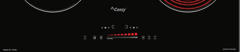 Bếp điện từ đôi Canzy CZ-TL67B