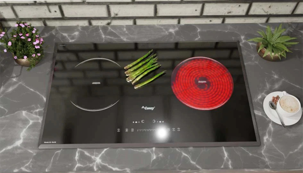 Bếp điện từ đôi Canzy CZ-TL67B