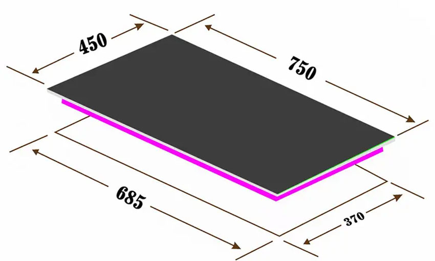 Bếp từ đôi Canzy CZ-989D