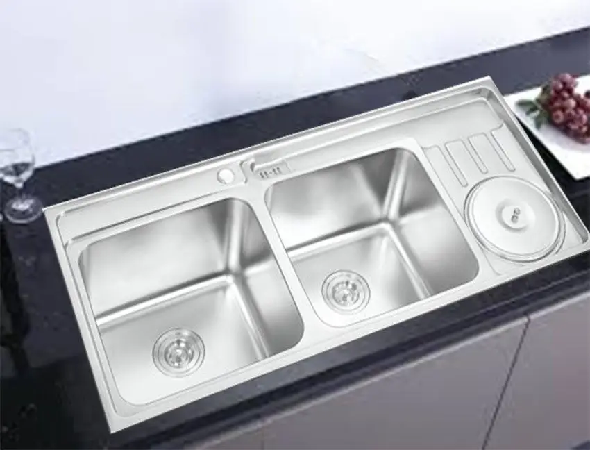 Chậu rửa bát hai hố Inox Canzy CZ 1150