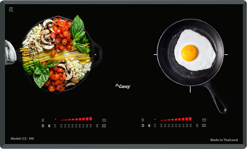 Bếp điện từ đôi Canzy CZ-99I