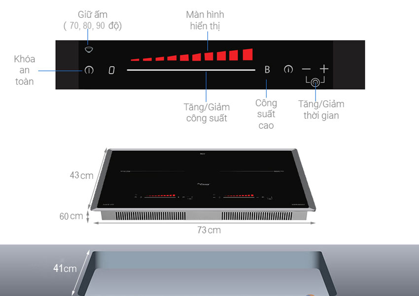 Bếp từ Canzy CZ-907IP