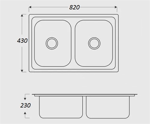 Chậu rửa bát Canzy CZ-8248