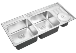 Chậu rửa bát hai hố Inox Canzy CZ 1150