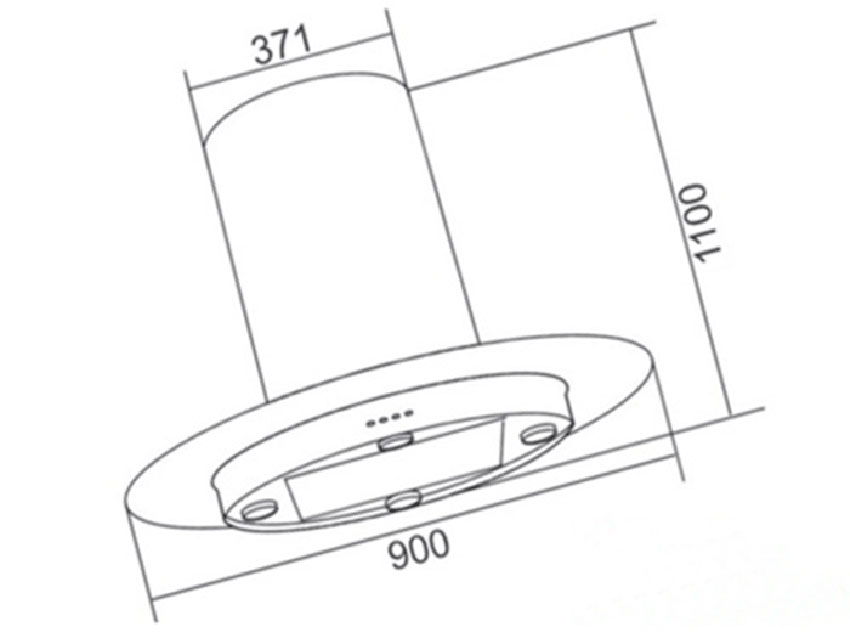 Máy hút mùi Canzy CZ-350C