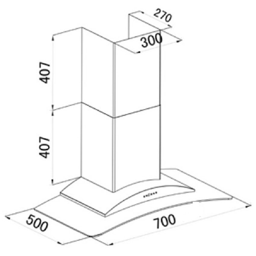 Máy hút mùi Canzy CZ-Deluxe-70A
